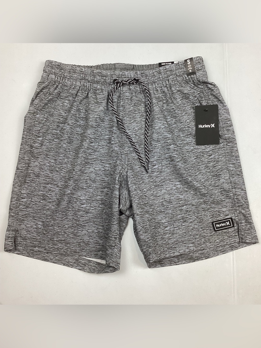 Hurley Men’s Gray Volley Swim Shorts Trunks Small NEW! Retail $50